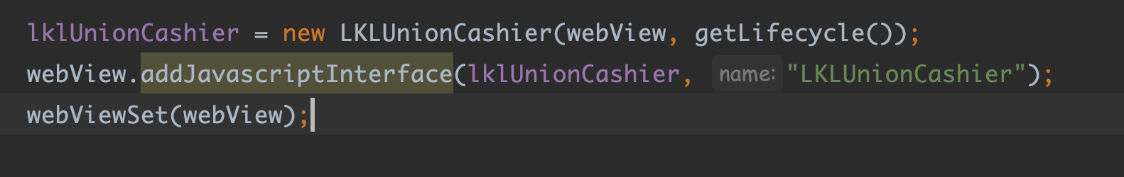 客戶方APP嵌入拉卡拉提供的webview或者LKLWebObject方法